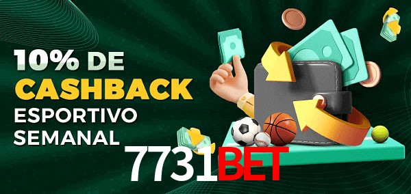 10% de bônus de cashback na 7731bet